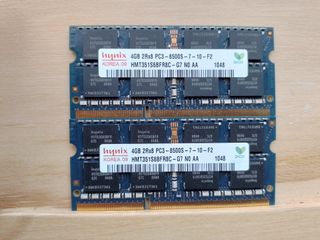 2 X Memoria RAM 4 GB DDR3L 1600Mhz (total 8 Gb)