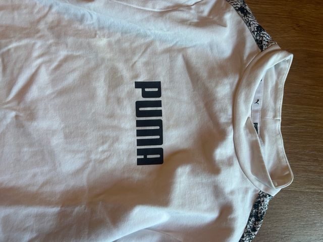 Puma Sudadera blanca talla S