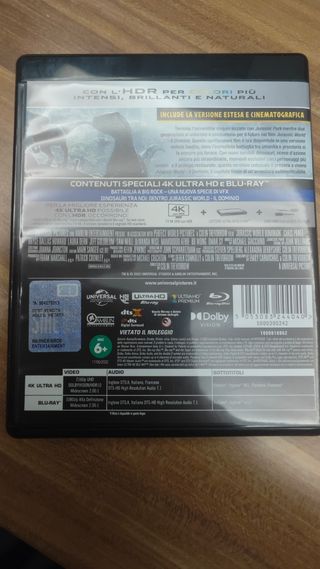 Jurassic World Il Dominio - 4K UHD + Blu-ray