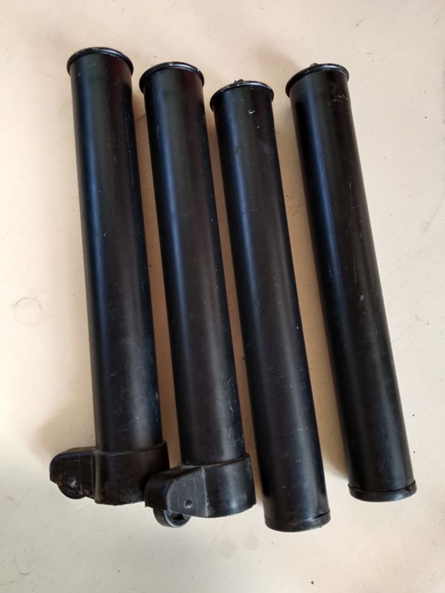 Patas somier 35cm - 4uds. - Negro