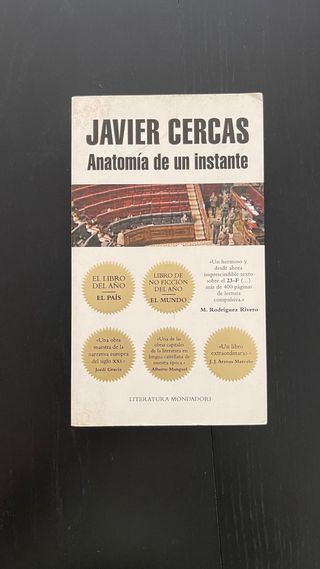 Anatomía de un instante, Javier Cercas