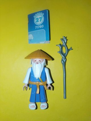Playmobil figura anciano chino Serie 27