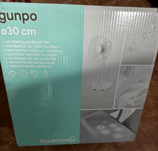 Ventilador gunpo 30cm - blanco