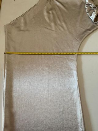 Vestido Purificación García dorado XS