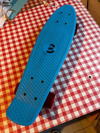 Monopatín Azul
