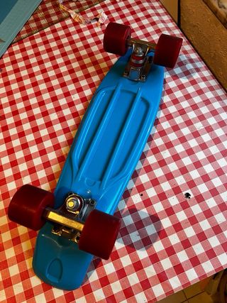 Monopatín Azul