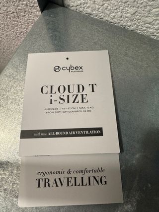 Cybex Cloud T i-Size Gris