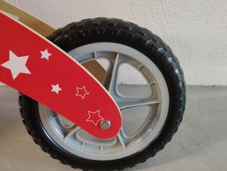 Bicicleta madera sin pedales