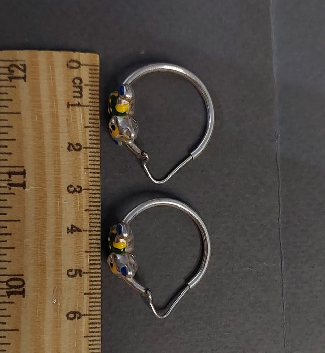 Aretes de plata 925 - Ositos