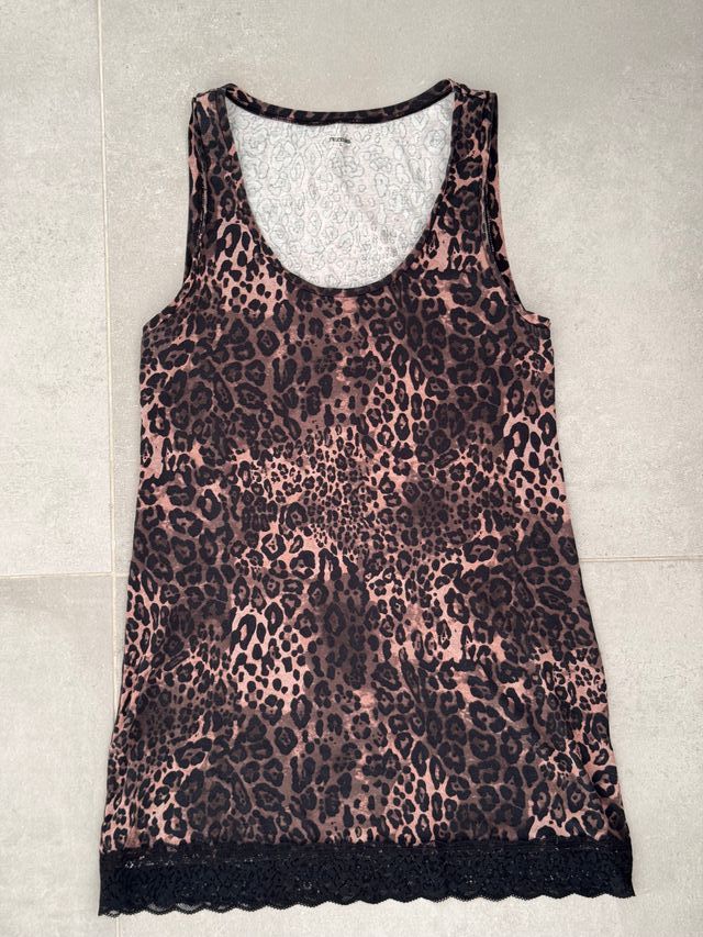 Vestido corto leopardo Tezenis