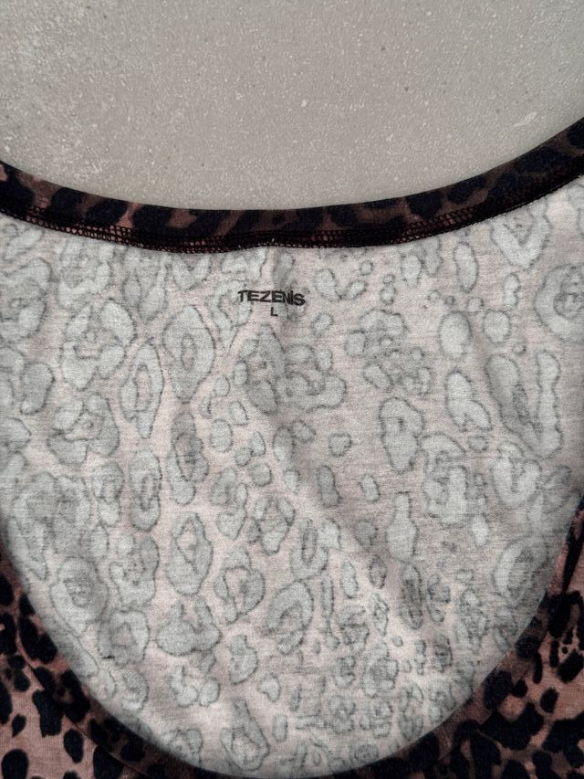 Vestido corto leopardo Tezenis