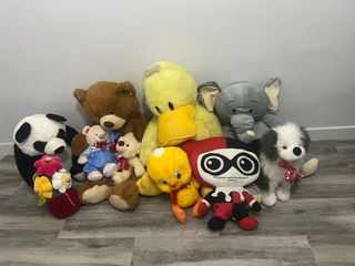 10 Peluches Variados