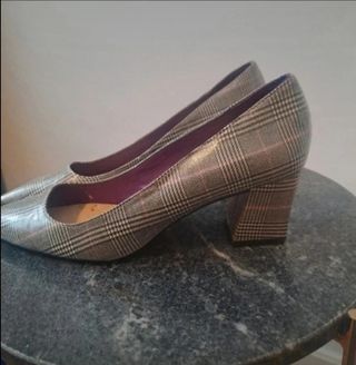 Tacones Zara - Gris y Rosa
