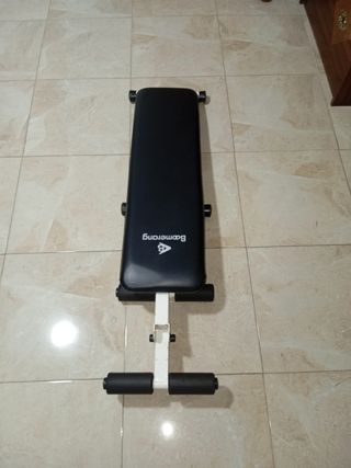 Banco de pesas Boomerang precio negociable 
