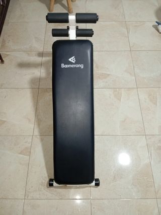 Banco de pesas Boomerang precio negociable 
