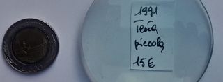 500 Lire Italia 1991 - Testa Piccola