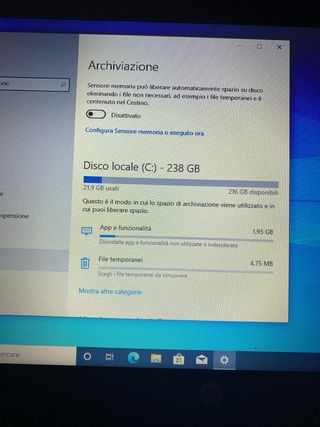 PC HP Desktop - i5-5200U