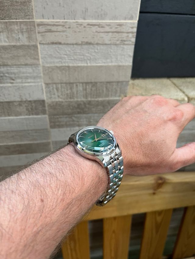 Seiko Mod Presage: Reloj automático verde