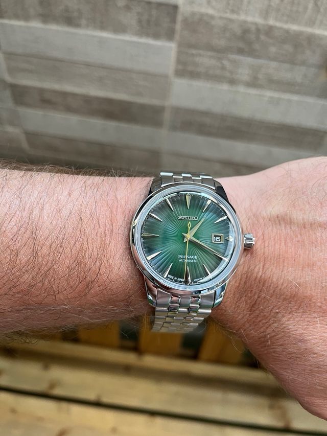 Seiko Mod Presage: Reloj automático verde