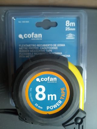 Flexómetro Cofan 8m - Cinta métrica