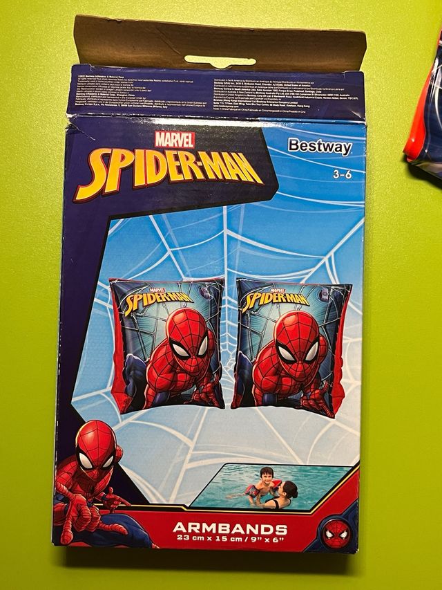 Manguitos Spiderman Bestway 3-6 años