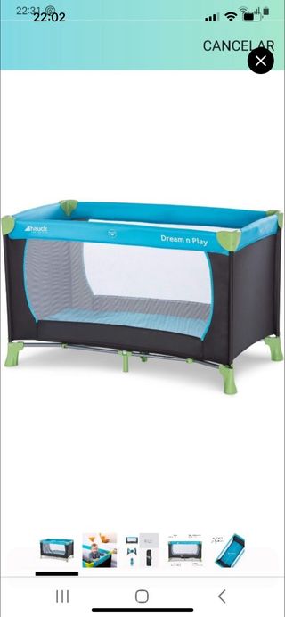 Cuna Bebe Plegable