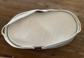 Cesta cambiador bebé con funda conejitos