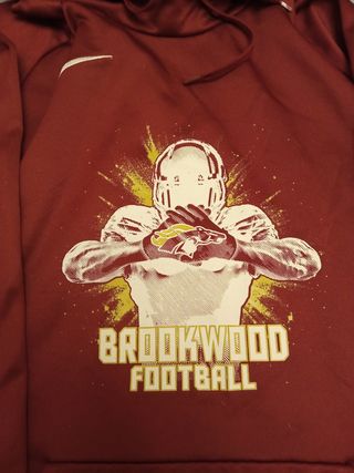 Sudadera roja Brookwood Football Nike