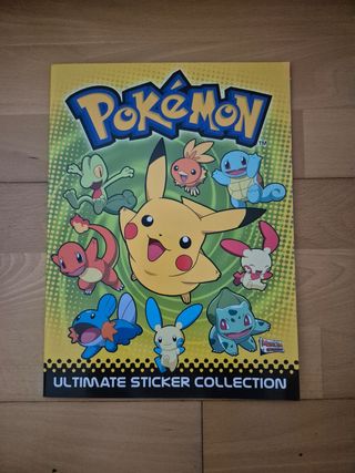 Álbum Pokémon Ultímate sticker