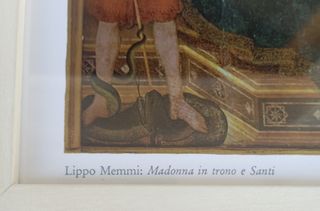 Quadro Madonna col Bambino