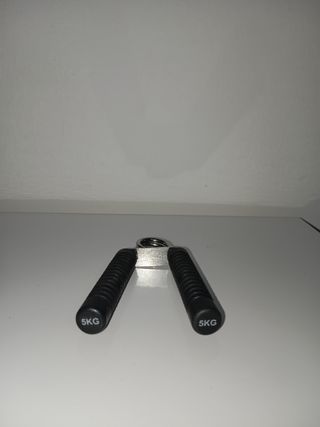2 Agarraderas manos 5kg
Para sacar las venas fácil