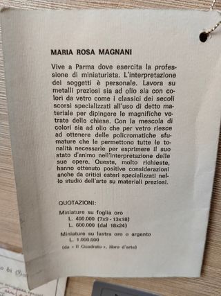 Dipinto Castello - Argento 996