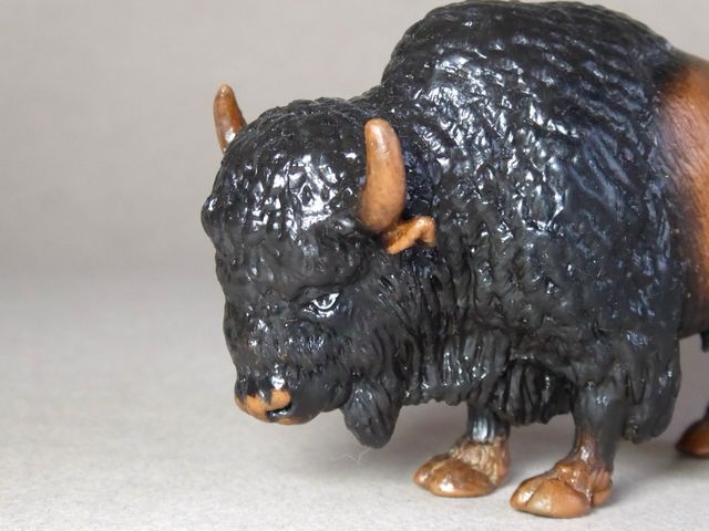 Figura PVC Bisonte Americano de Schleich 2000