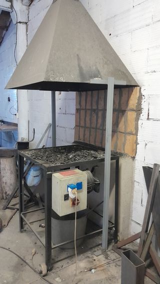 FRAGUA CON EXTRACCIÓN + YUNQUE