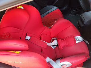 Silla coche Cybex rojo