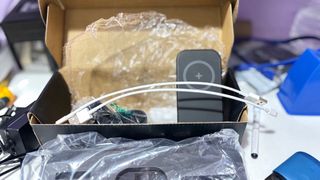 Base carga inalámbrica 3x1 W20