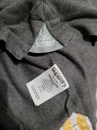 Polo Superdry gris Talla S Hombre 