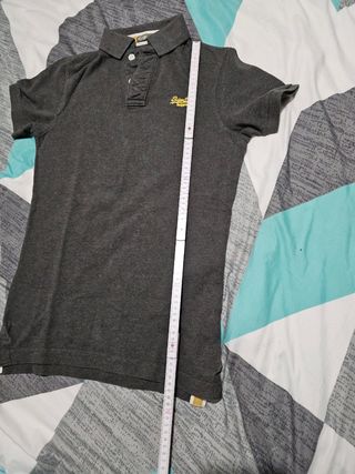 Polo Superdry gris Talla S Hombre 