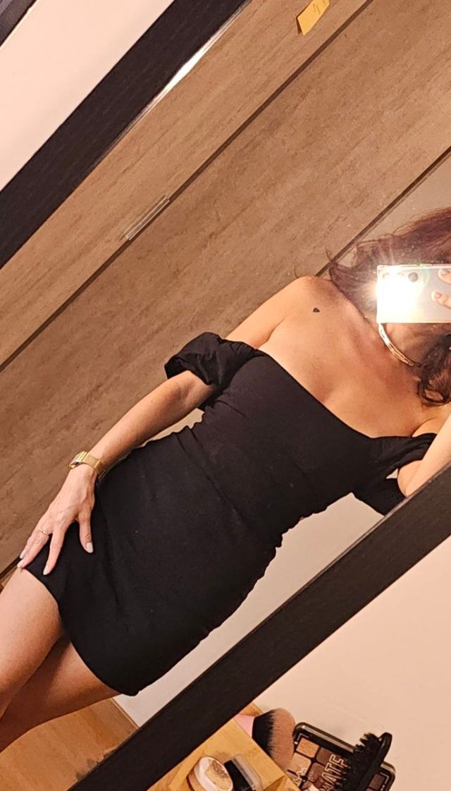 Vestido negro - Talla XS