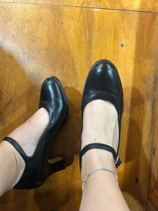 Tacones baile Buleria negros