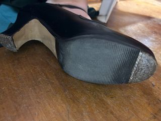 Tacones baile Buleria negros