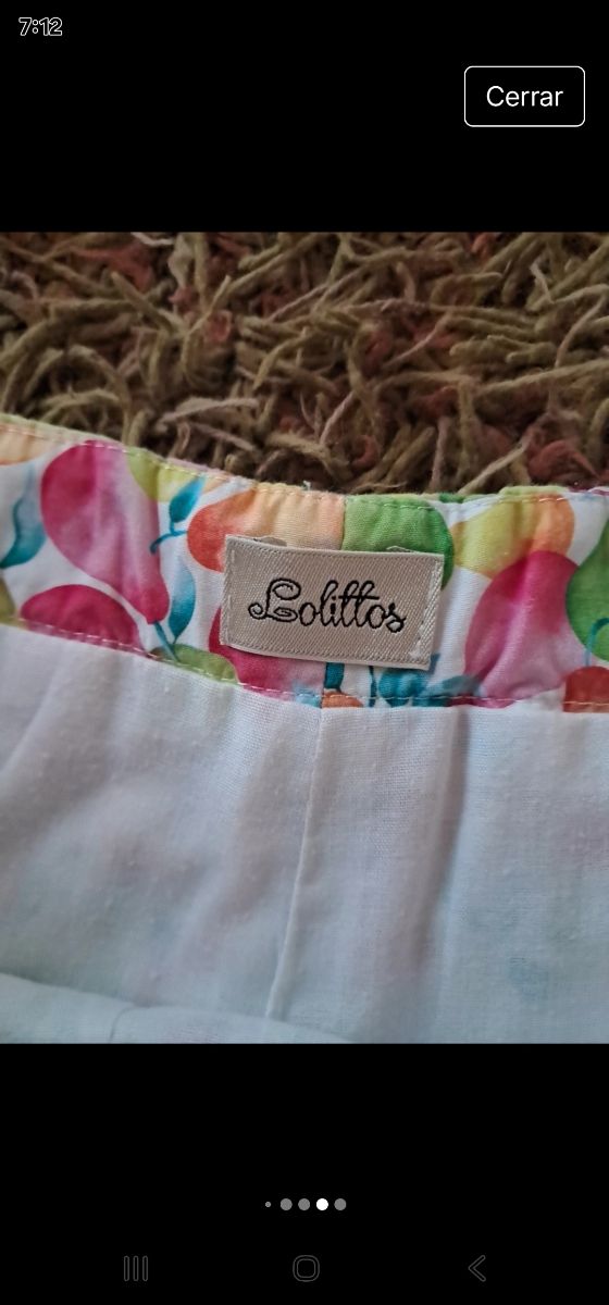 Conjunto niña verano - 12 años 