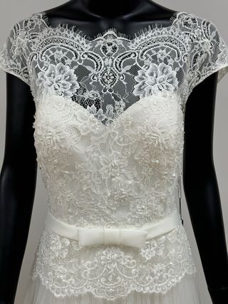 Vestido novia 46/48 encaje