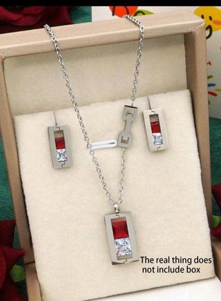 Juego Joyería Corazón Dorado