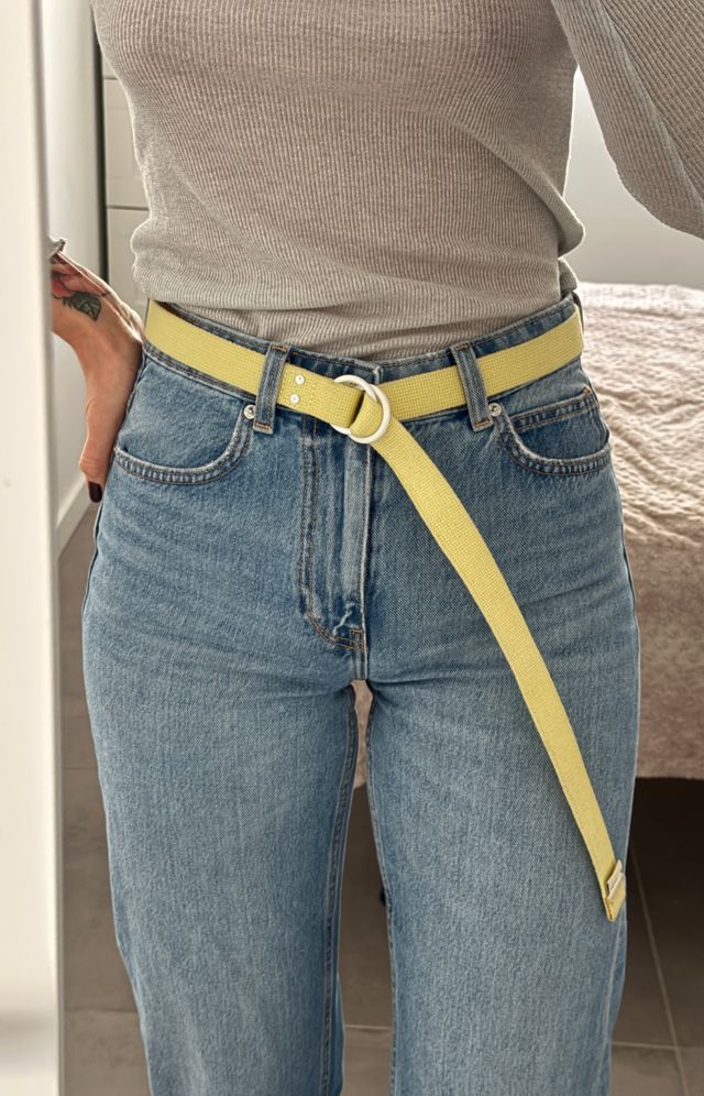 Cinturón Levi's amarillo