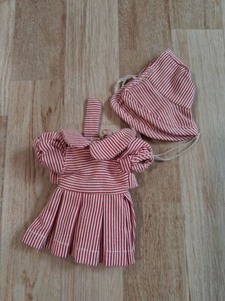Vestido+Mascarilla Mariquita Pérez