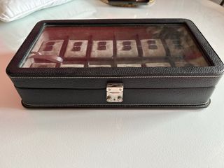 Estuche 12 relojes - Piel