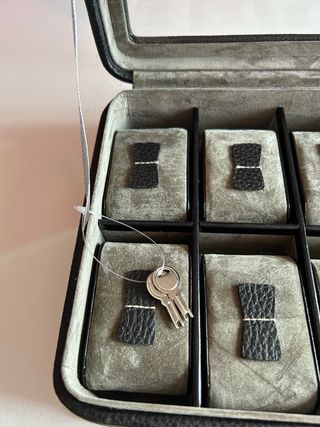 Estuche 12 relojes - Piel