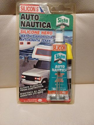 Silicone silicone 5 sista auto nautica nero 