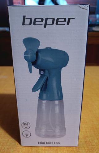 Mini Ventilatore Beper con nebulizzatore.
